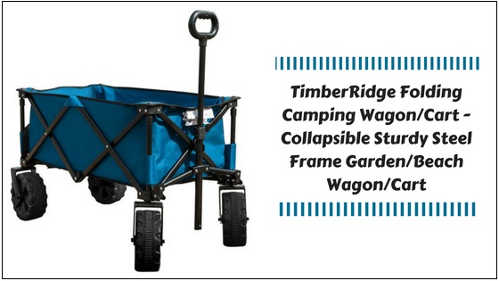 TimberRidge-Folding-Camping-Wagon TimberRidge Folding Camping Wagon