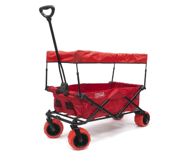 Creative-Outdoor-Folding-Wagon-with-Canopy
