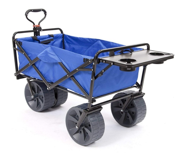 Mac-Sports-All-Terrain-Wagon-with-Folding-Table-in-Blue