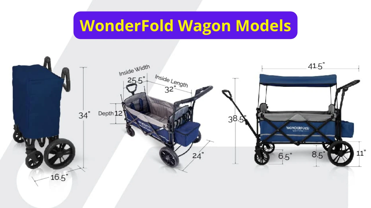 6 WonderFold Wagon Models - Perfect for (Small & Big) Family