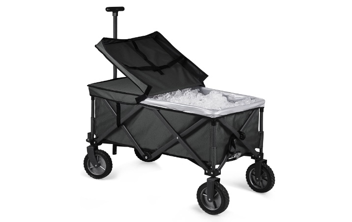 Oniva - A Picnic Time Brand Adventure Wagon Elite Folding Wagon With Table
