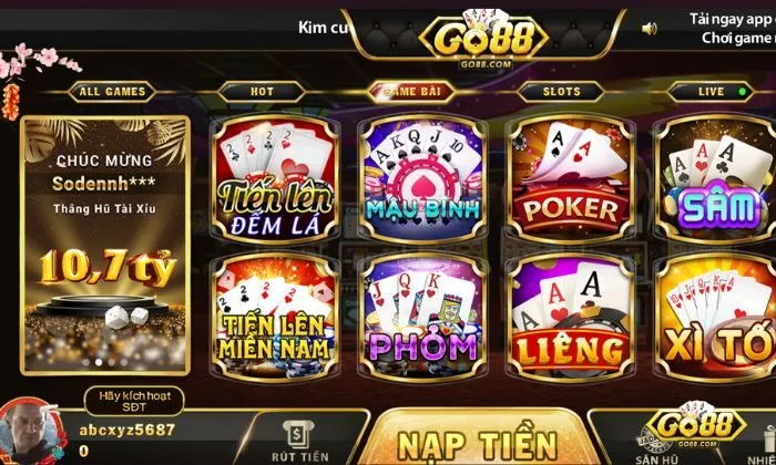 Tải Go88 IOS để tận hưởng kho game khổng lồ